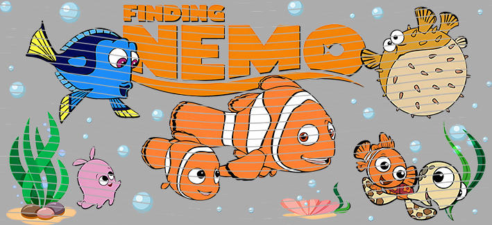 16oz Finding Nemo-N8-21